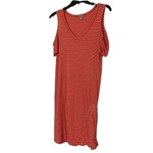 Falls Creek Stripe Size Medium Dress